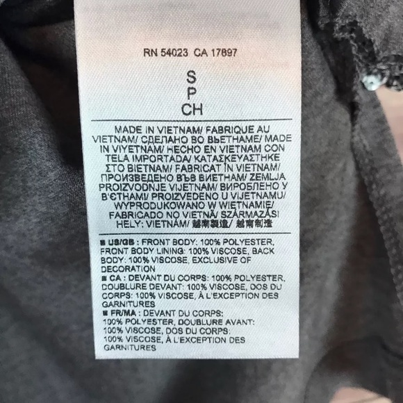 BANANA REPUBLIC Sequins Sleeveless V-Neck Top, S - Picture 5 of 5